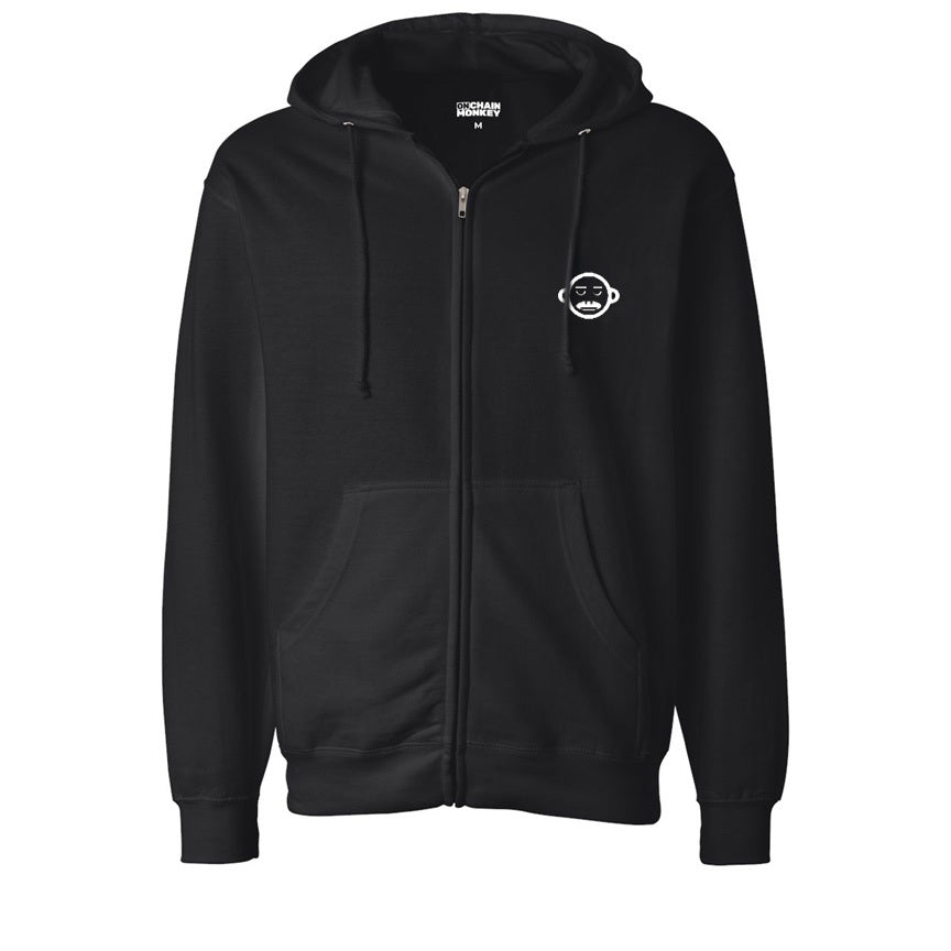 OCM Embroidered Zip Hoodie